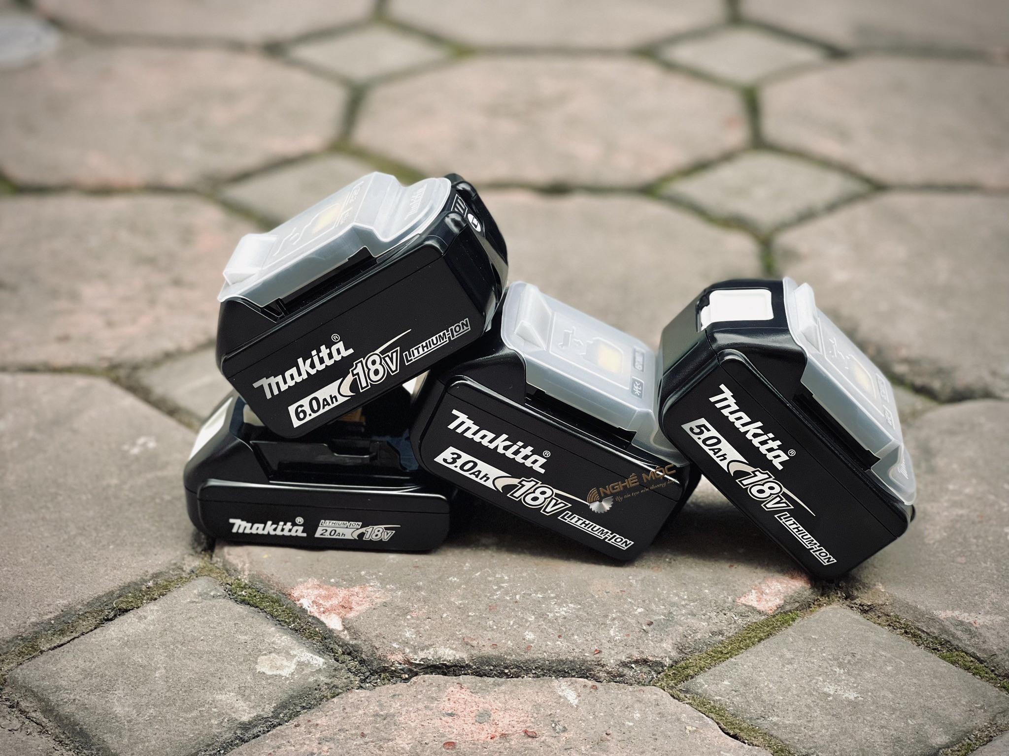Makita pin chính hãng lithium-ion 18v - 3ah, 4ah, 5ah, 6ah