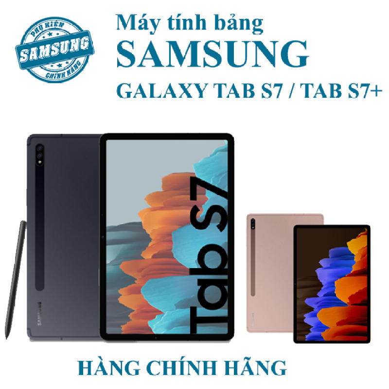 [Trả góp 0%]Máy tính bảng Samsung Galaxy Tab S7 Tab S7+ chính hãng