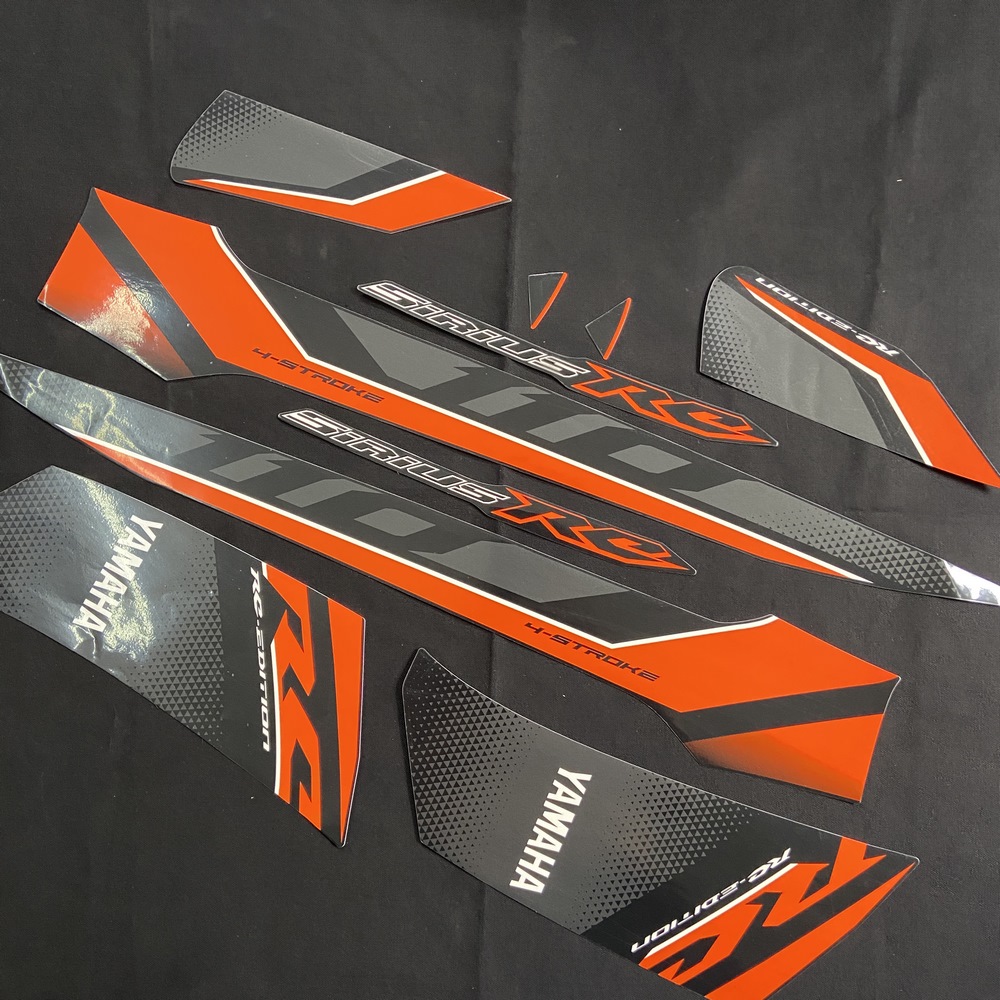 [HCM][SALE SỐC] BỘ TEM RỜI TEM DÁN FULL XE SIRIUS RC 20182019 HÀNG 3 LỚP CAO CẤP - MÀU CAM