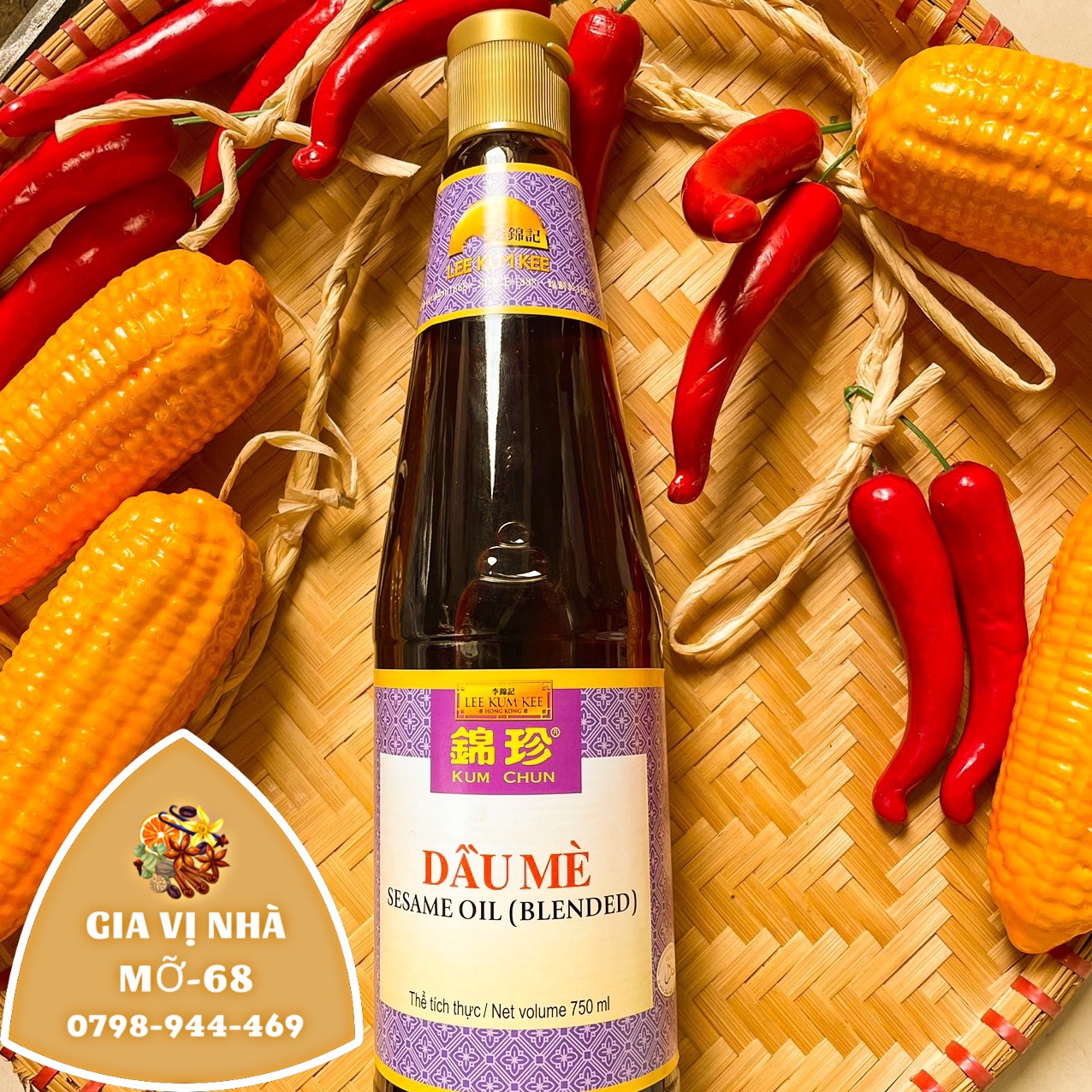 DẦU MÈ LEE KUM KEE (KUM CHUM) 750ML