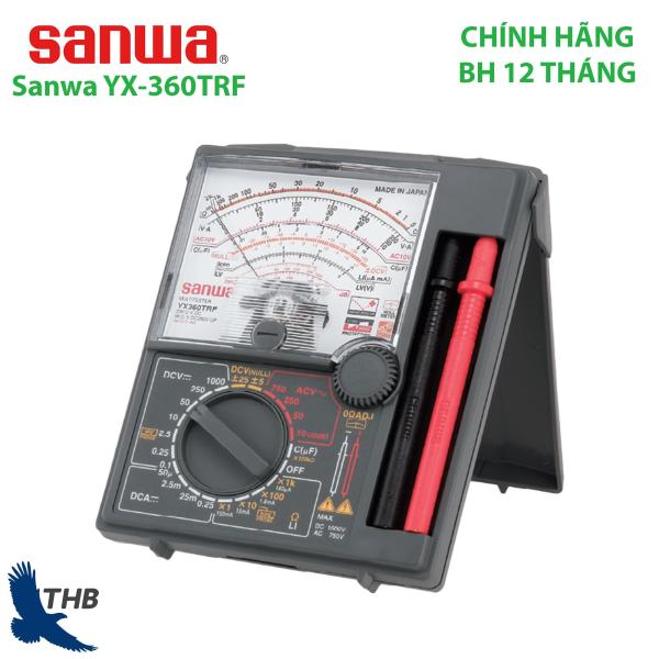 Đồng hồ đo Đồng hồ vạn năng chỉ thị kim Sanwa YX-360TRF Bảo hành 12 tháng Xuất xứ Nhật