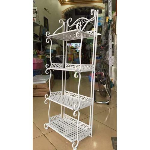 KỆ SẮT 4 TẦNG SƠN TĨNH ĐIỆN