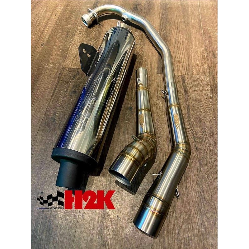 [HCM]trọn bộ pô cbr aaptee rời luôn cổ 2 khúc wrx xịn gắn winner sonic