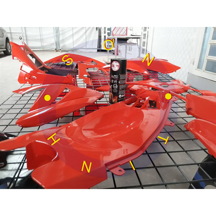 SƠN SAMURAI SƠN XỊT MÀU CAM SÁNG 115