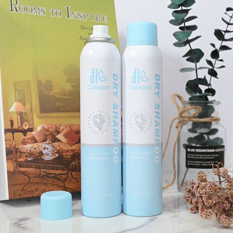 Dầu Gội Khô Collagen Đl Dry Shampoo 200ml