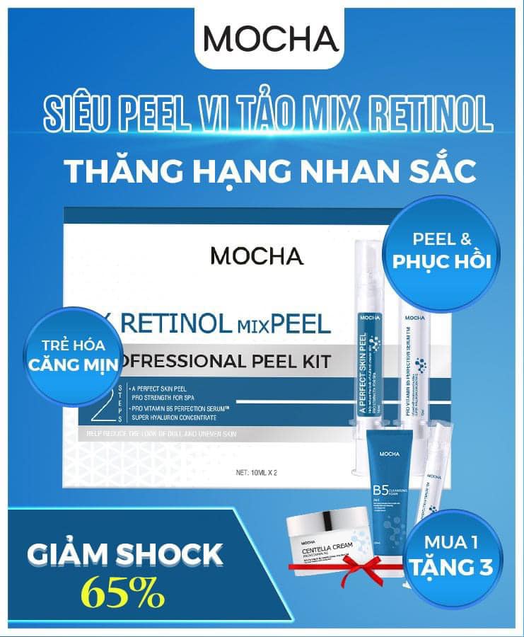 [Mua 1 Tặng 3] Peel Da Mocha