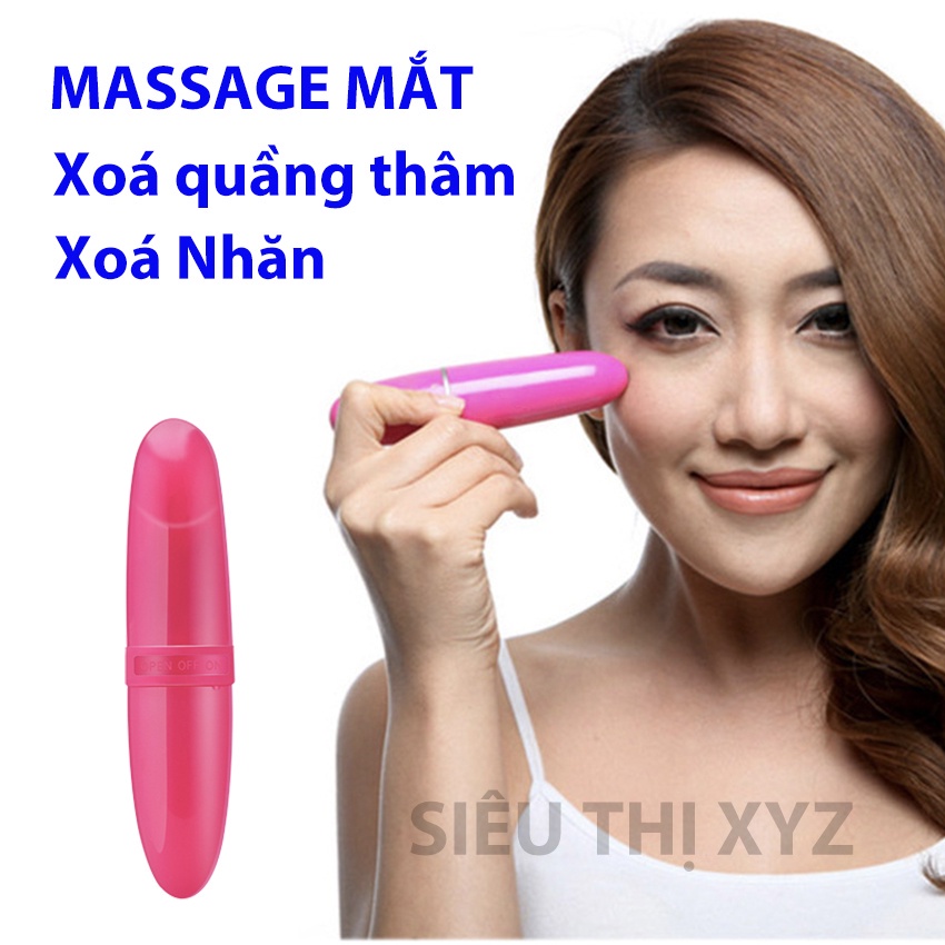 Máy Massage Mắt Chiếc Bút Chống Thâm Quầng, Thư Giãn Mắt Mini (Chọn Mẫu)