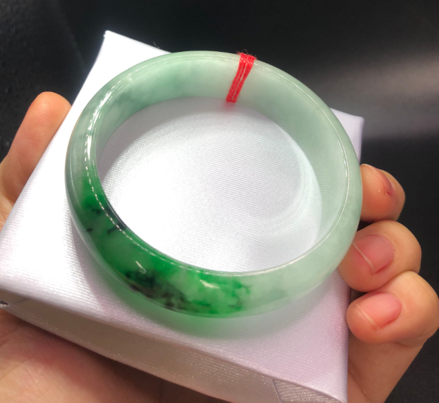 ( BẢN HẸ VIP ) Vòng tay bản hẹ đá cẩm thạch trắng cổ huyền ảo -hình thực tế cửa hàng 100%- có tư vấn side