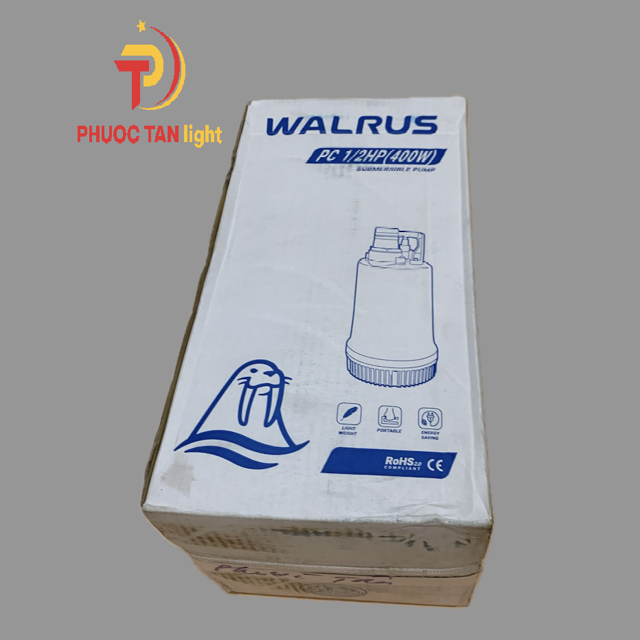 Bơm Nước Thả Chìm 400w WalRus Đài Loan