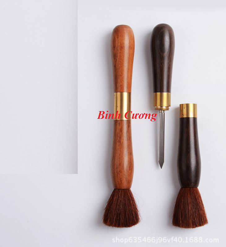 Bộ Dao Tách Trà Và Chổi Trà Bình An 2in 1