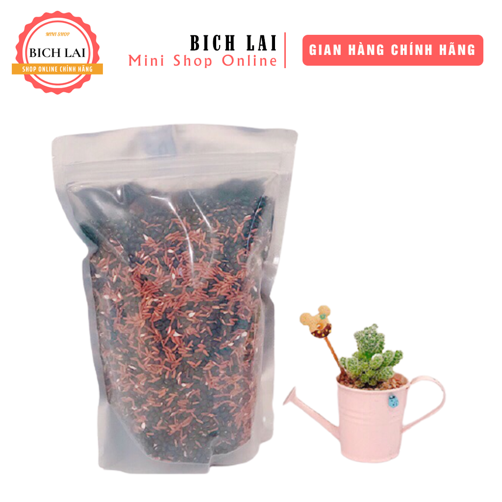 TRÀ  GẠO LỨC ĐẬU ĐEN XANH LÒNG - 1KG