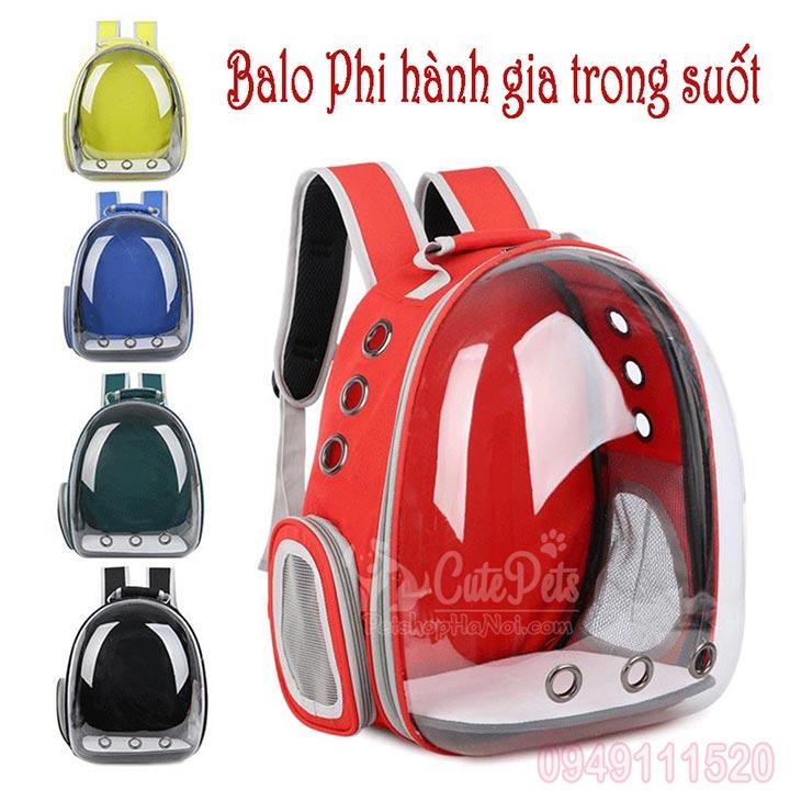 [HOÀN TIỀN 10%]Balo Phi hành gia trong suốt dành cho thú cưng - Cutepets