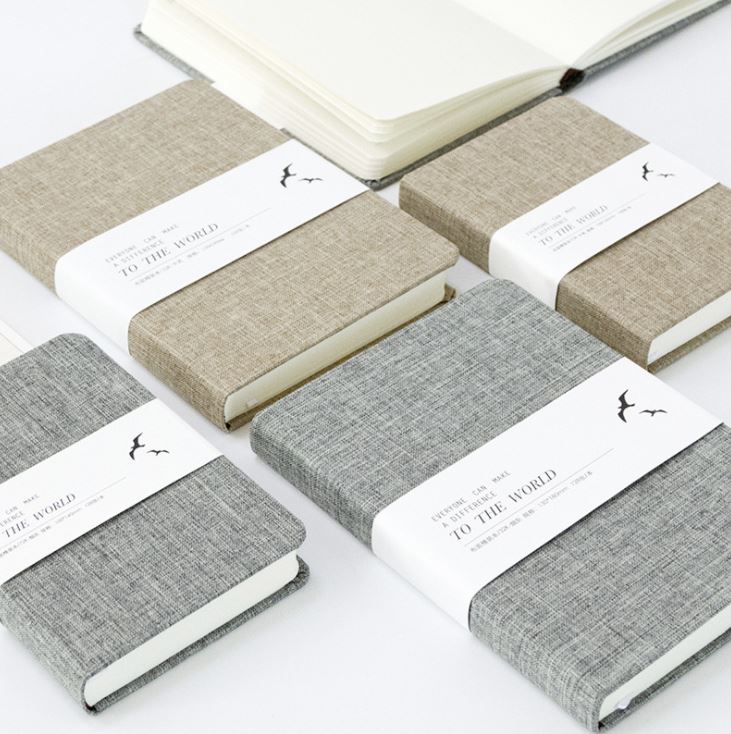 Sổ tay notebook bìa vải to the world