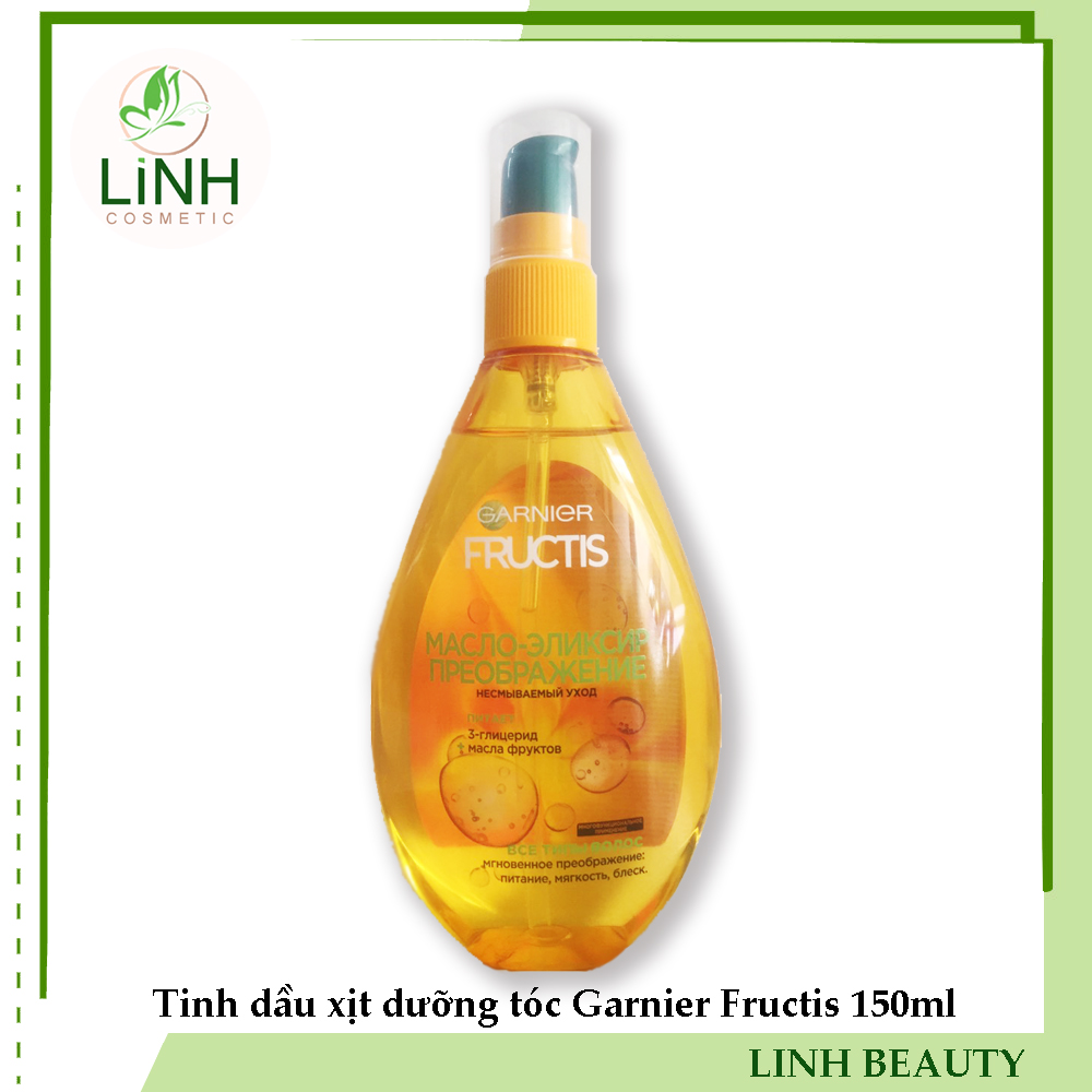 Tinh dầu xịt dưỡng tóc Garnier Fructis