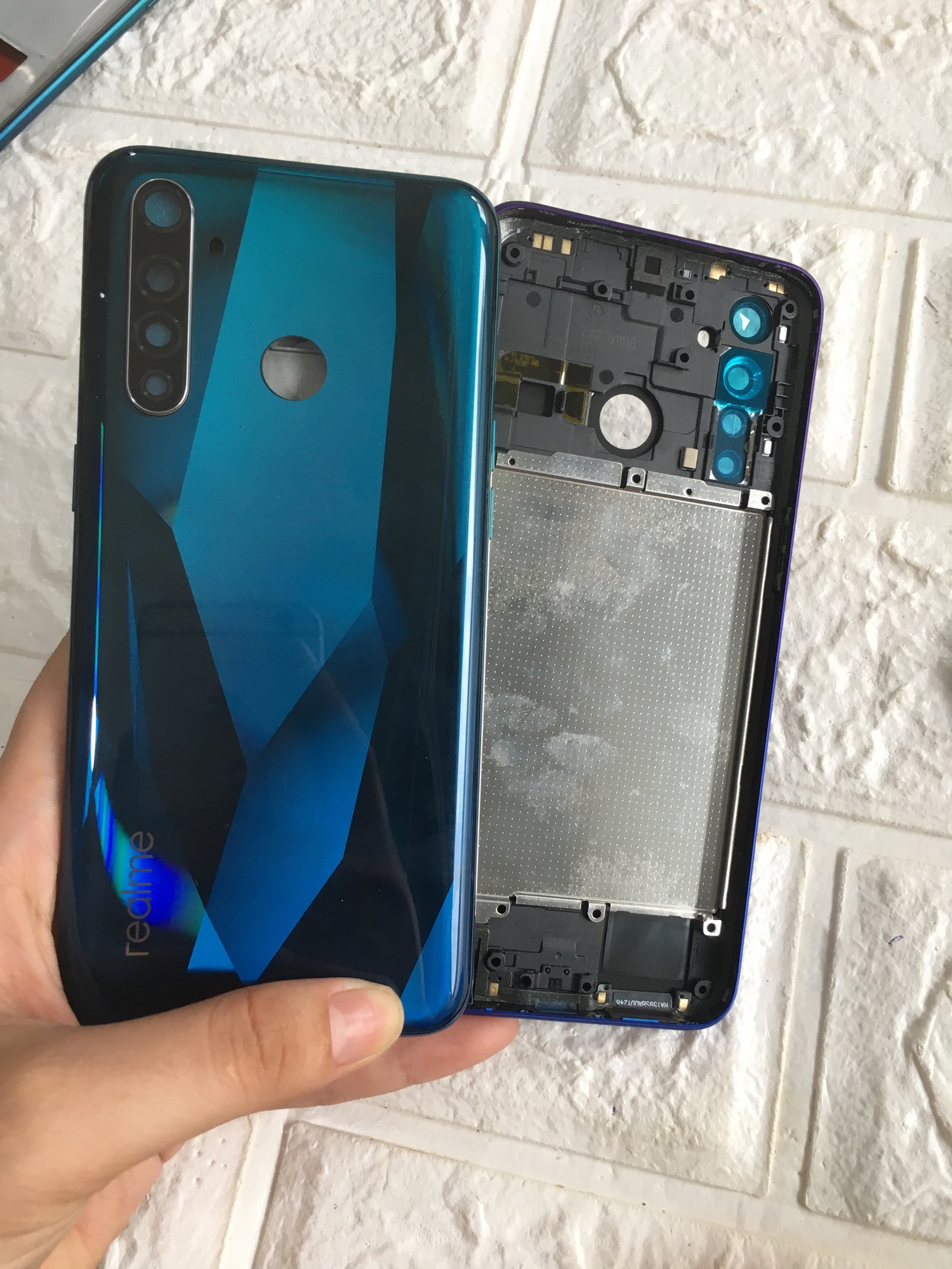 Nắp Lưng Realme 5 Pro Zin Hàng Cao Cấp