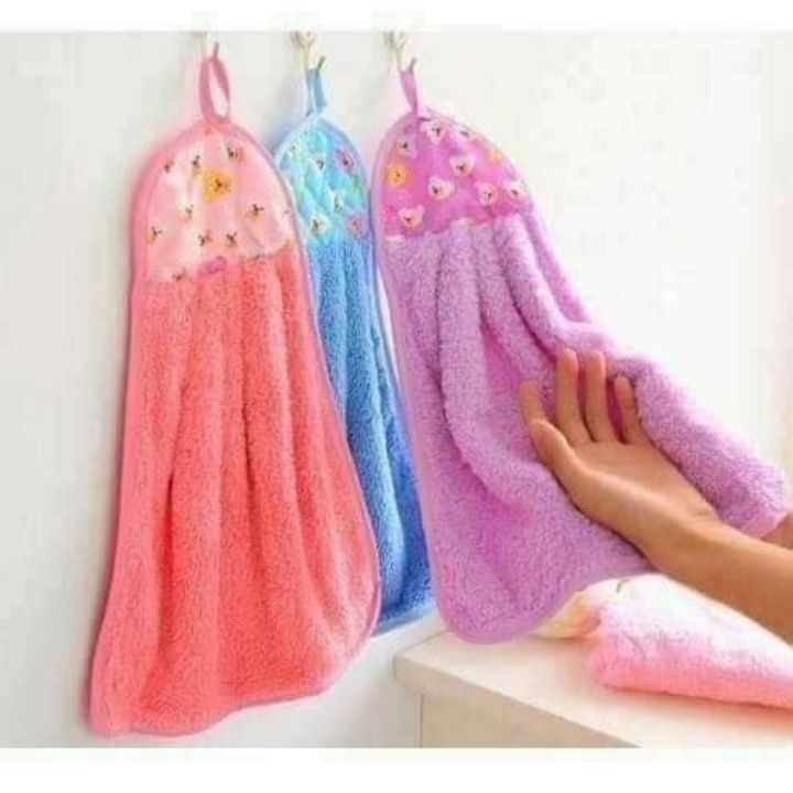 Combo 2 Khăn Lau Tay Nhà Bếp Thấm Nước Tốt