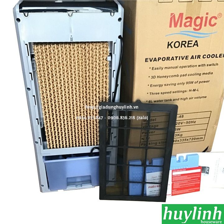 Quạt - Máy làm mát không khí Magic Korea A48 [Thay thế A-45]