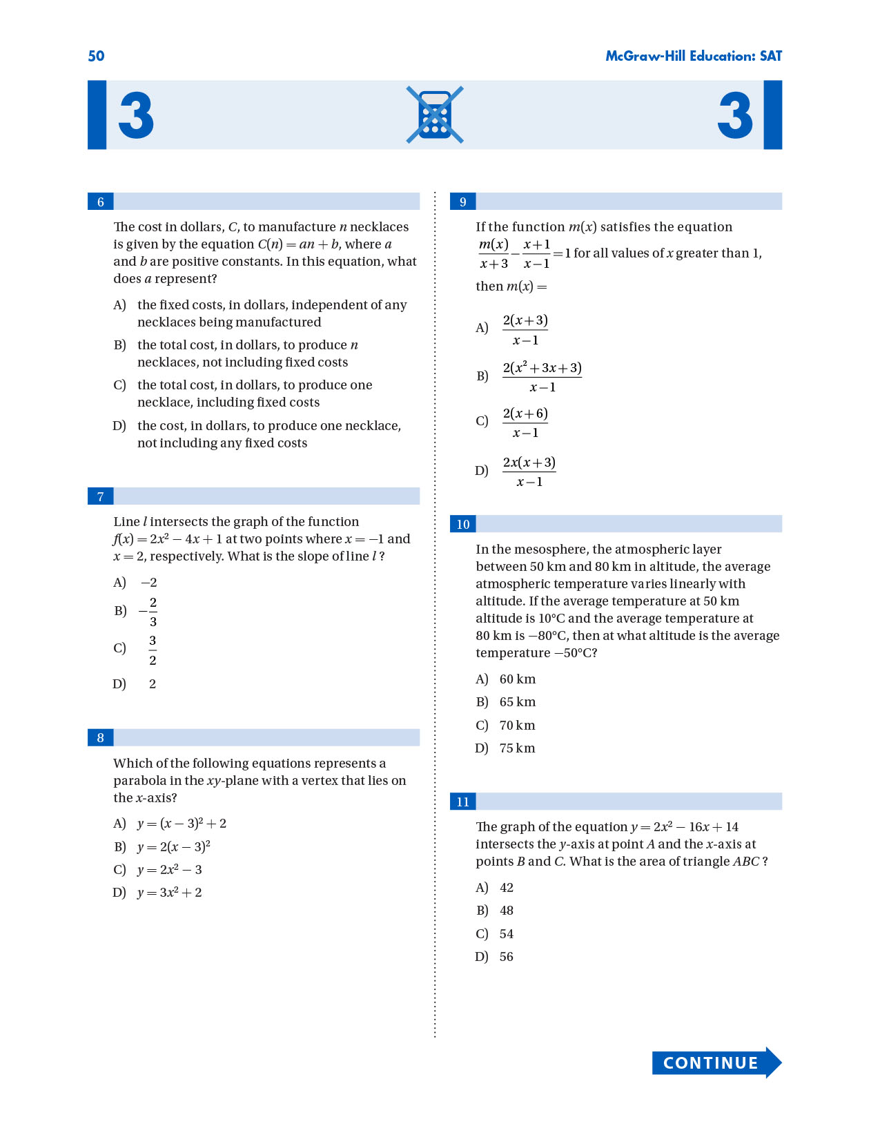 McGRAW-HILL EDUCATION SAT 2019 (Sách đen trắng)