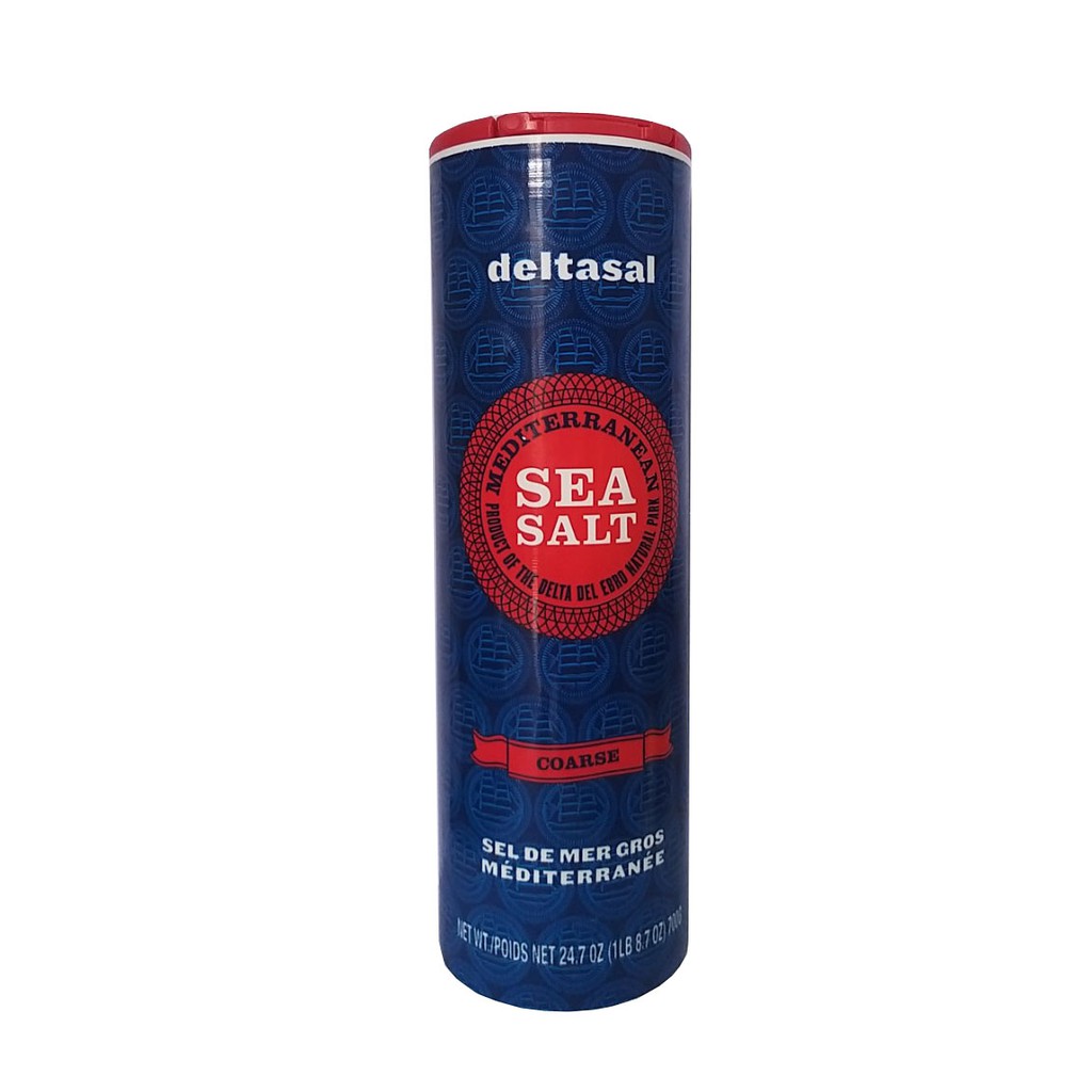 Muối biển hiệu Deltasal Sea Salt - Nhập khẩu Tây Ban Nha 700g