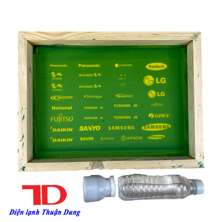 Khung In Logo Máy Lạnh, Khung In Lụa - Điện Lạnh Thuận Dung