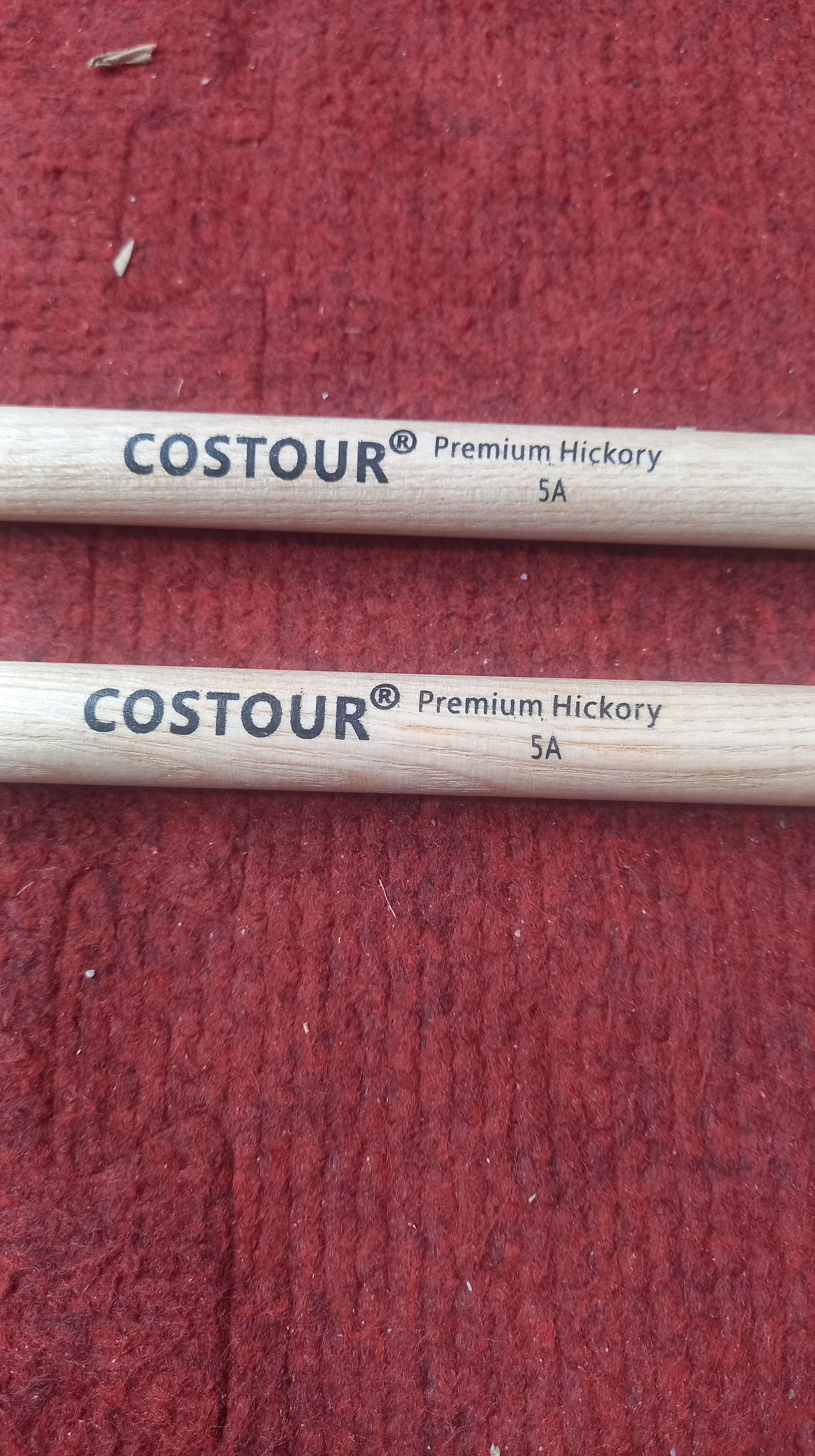 Dùi trống Gỗ PREMIUM Hickory 5A – Gỗ Mỹ