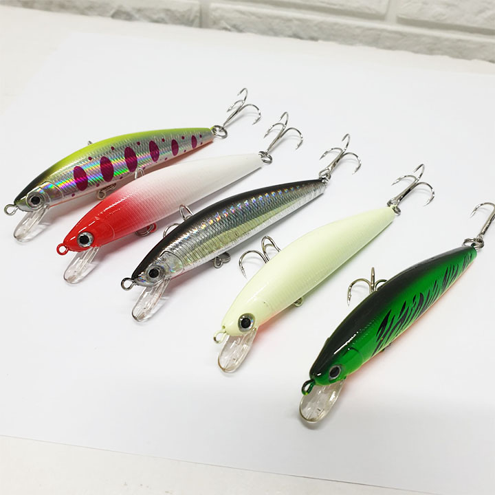 Mồi câu lure siêu nhạy - câu cá chẽm, tráp, hồng, cá măng - Mồi câu lure Mino dài 12cm nặng 7g- mồi mino ( Ngu Long )