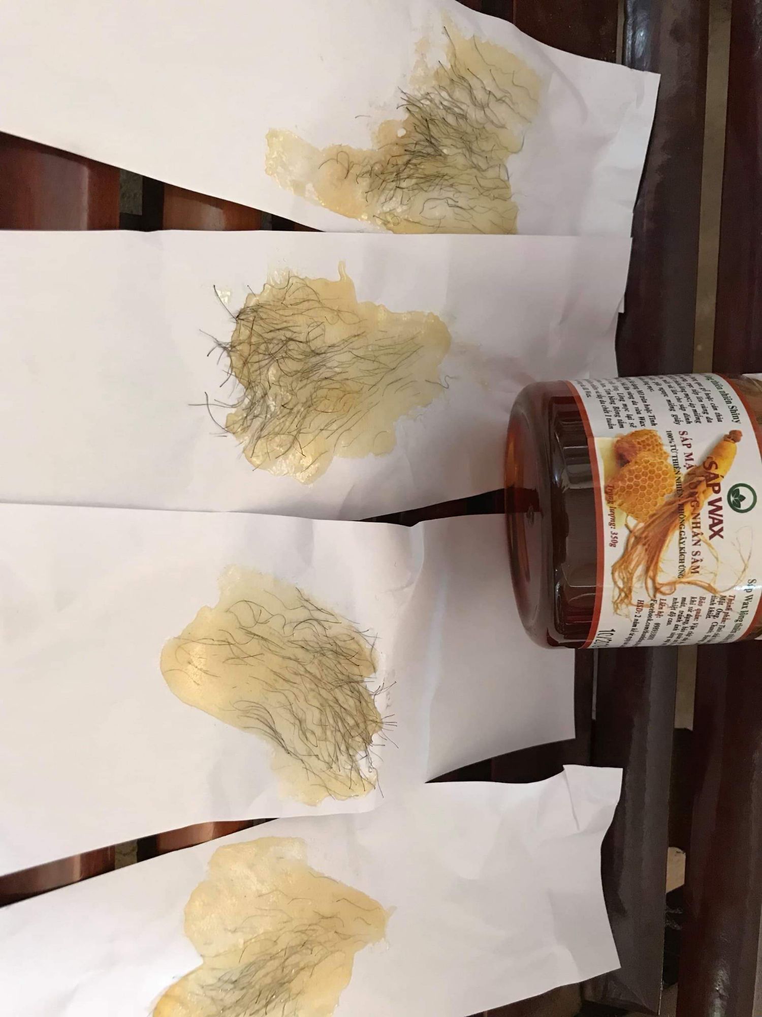 combo wax lông 100% thiên nhiên