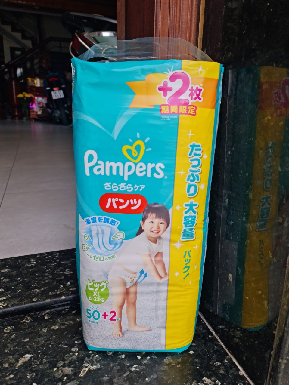 [HCM][JUMBO] Bỉm/Tả Dán PAMPER nội địa Jumbo NB114/S102/M80/L68