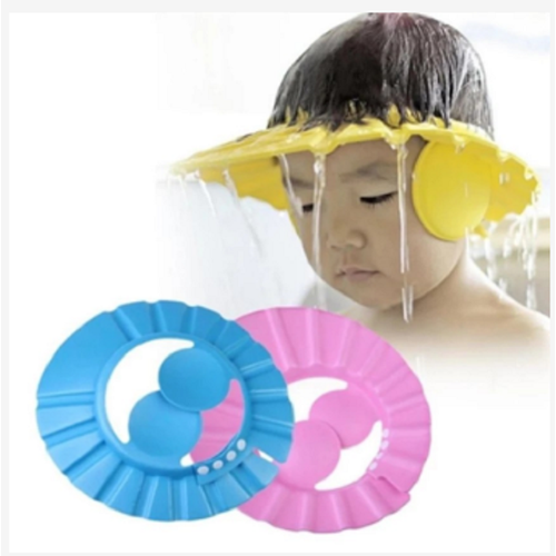 Combo 2 Mũ Chắn Nước Có Tai Gội Đầu Cho Bé (Giao Màu Ngẫu Nhiên))