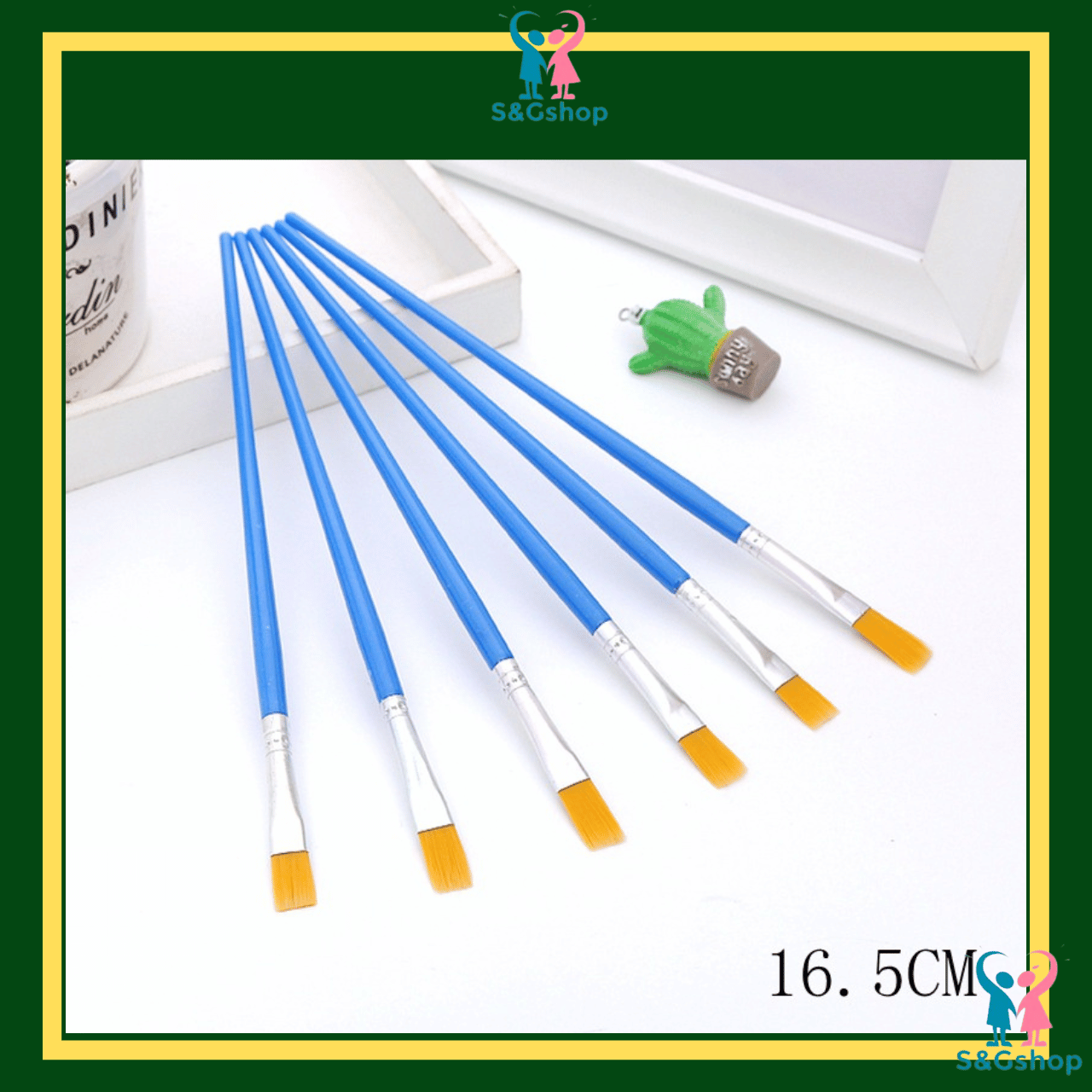 Set 10 cây cọ vẽ màu nước (cọ bản)