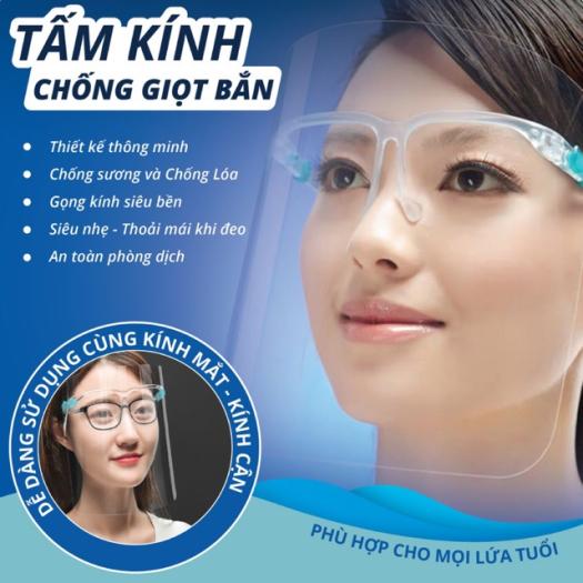 COMBO 3 CÁI - Kính Bảo Hộ Chống Giọt Bắn