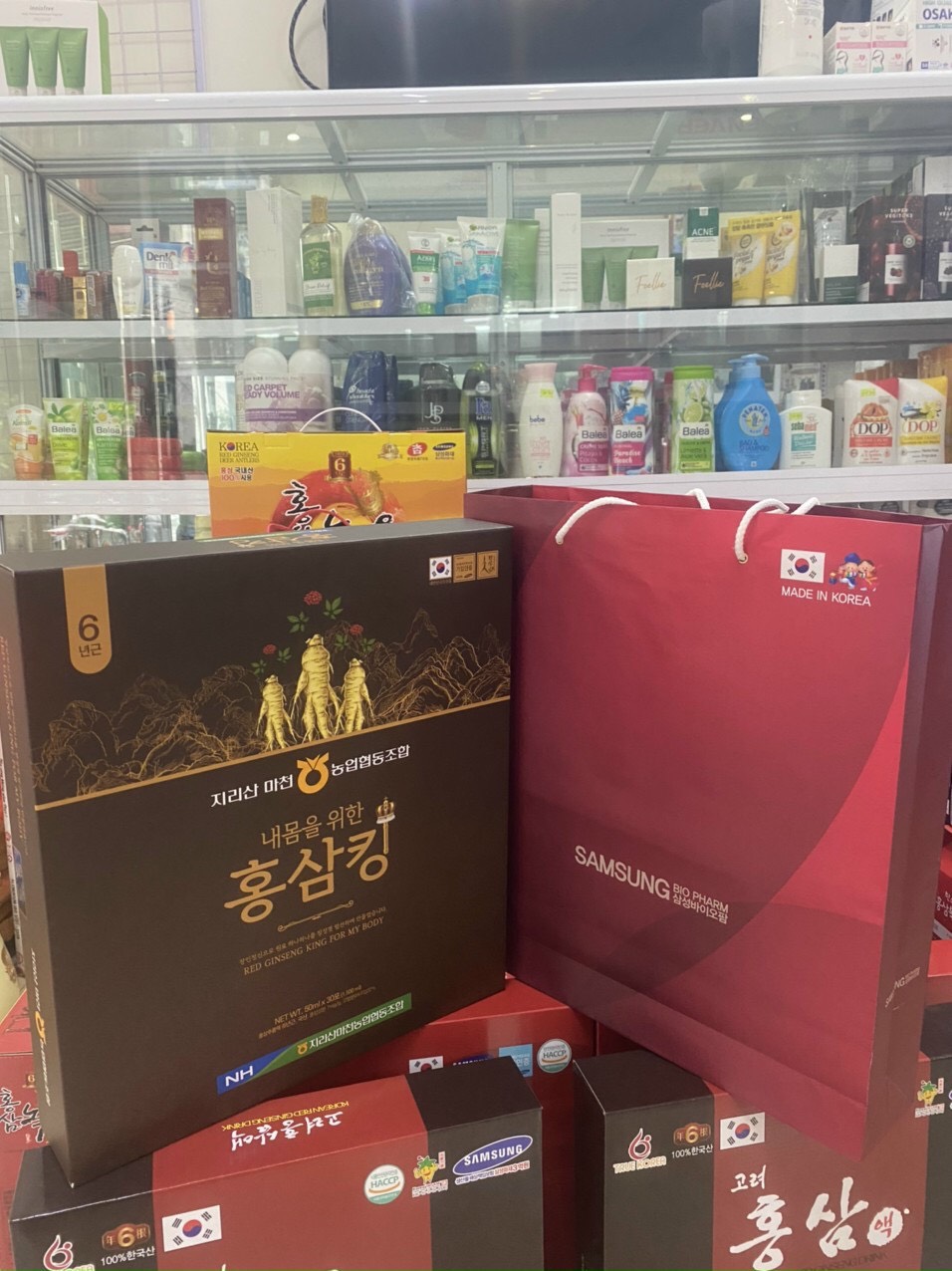 Nước Hồng Sâm Hàn Quốc Red Ginseng King For My Body