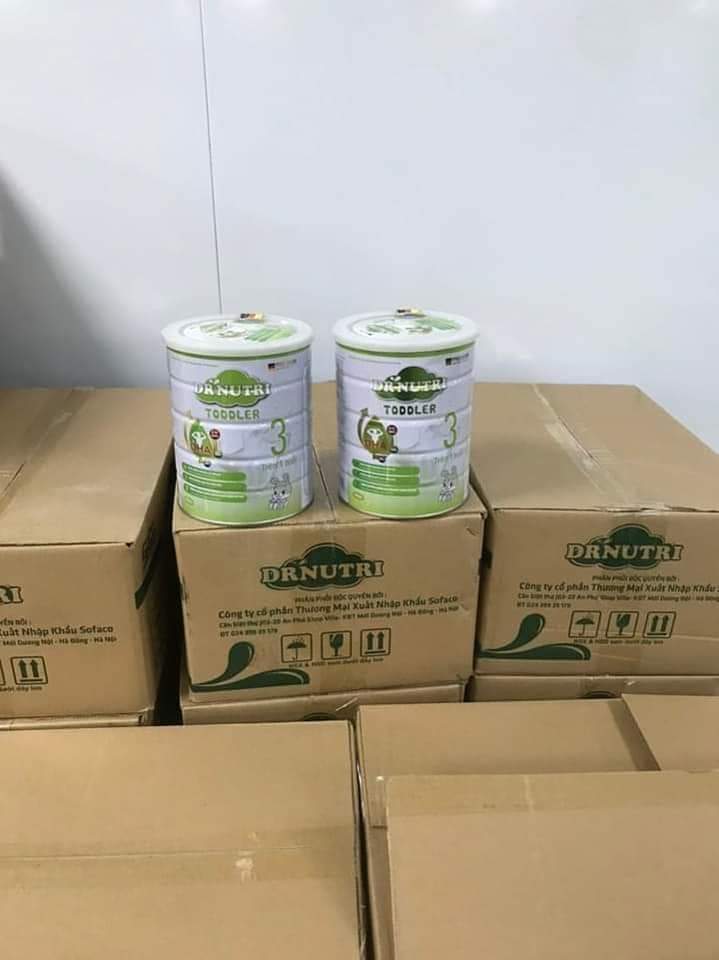 Sữa Dr.Nutri Toddler (Sữa số 3) cho bé từ 1-10 tuổi, giúp tăng chiều cao và phát triển trí não cho bé, HSD 24 tháng, date mới - Kuchen Mart