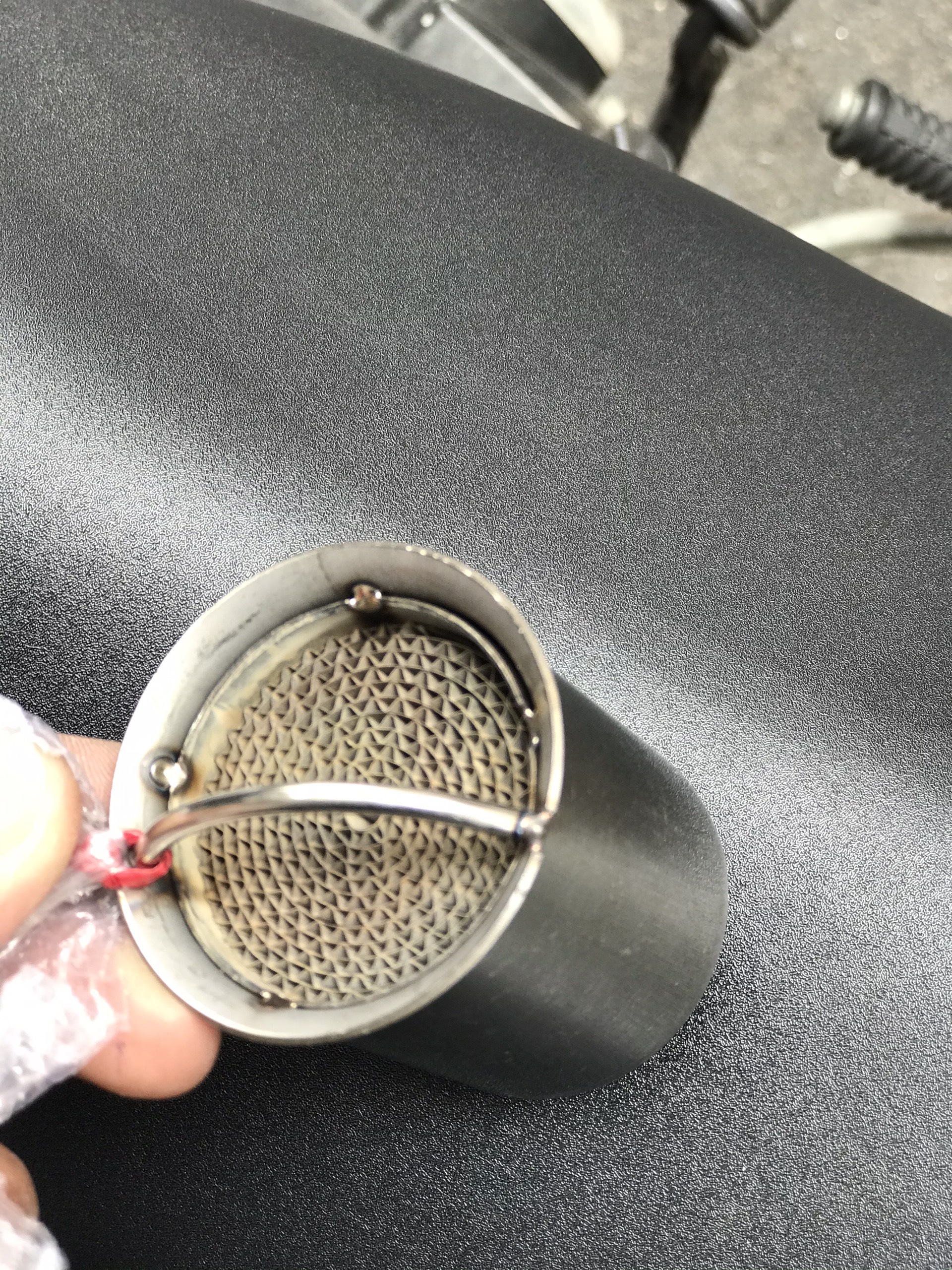 Tiêu trong giảm thanh xe máy (hàng zin) (phụ tùng dọn xe)
