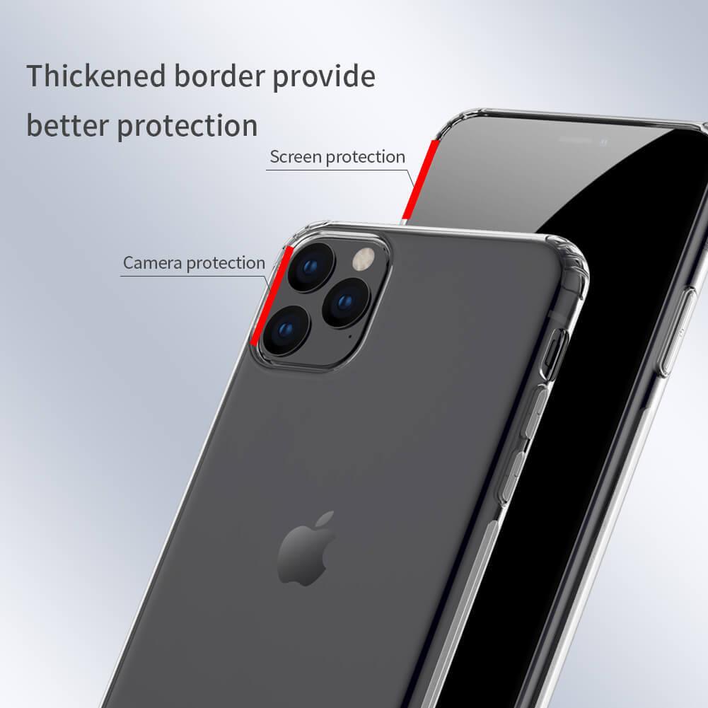 Ốp lưng Nillkin dẻo trong Apple Iphone 11 các mã 5.8,6.1,6.5 inch cao cấp