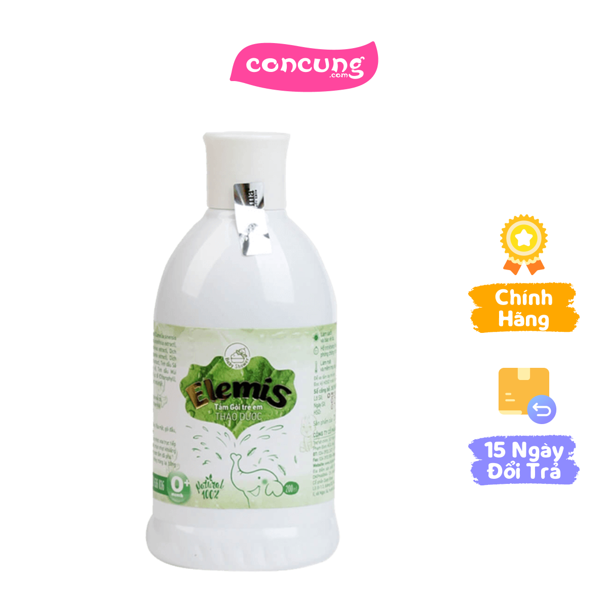 Tắm gội toàn thân thảo dược Elemis cho bé từ 0 tháng 200ml