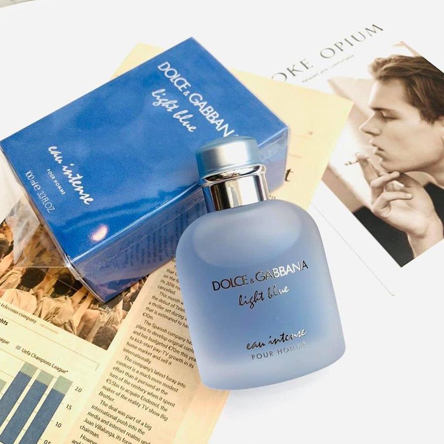 Nuớc hoa nam D&G Light Blue Pour Homme Eau Intense EDP 100ml