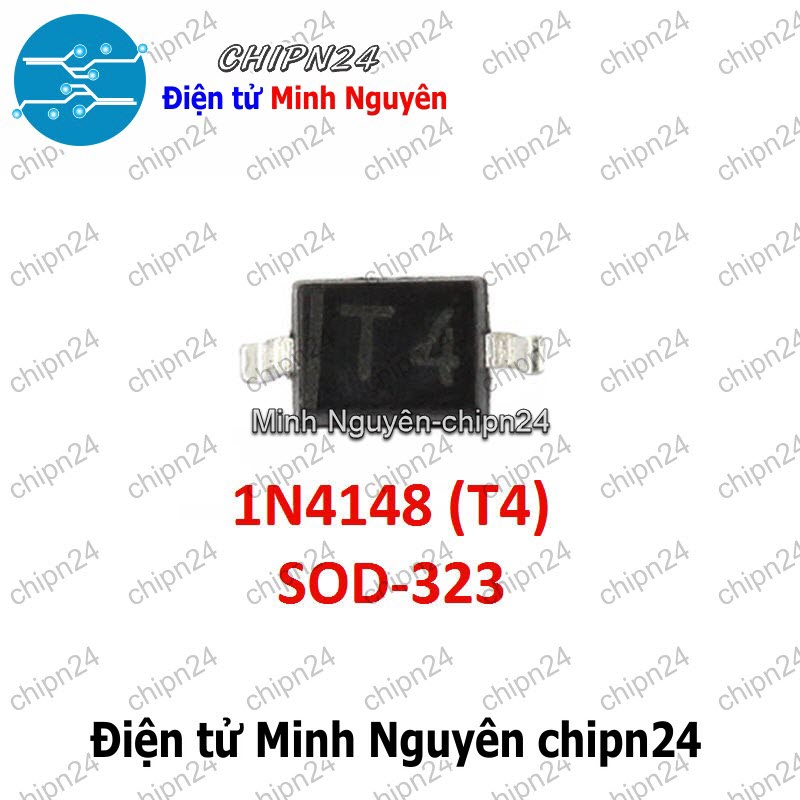 [25 con] (G4.1) Diode Dán 1N4148 [T4] [SOD-323] (SMD) (4148) [Diode xung] - HH003243