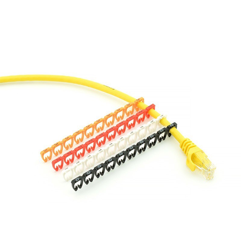 Vỉ Đánh Số Dây Mạng Cat5 (100 Đầu)