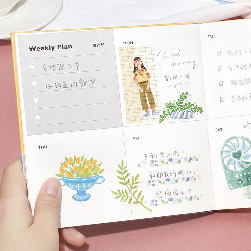 Sổ planner NOTE FOR CUBE (Little day ver)
