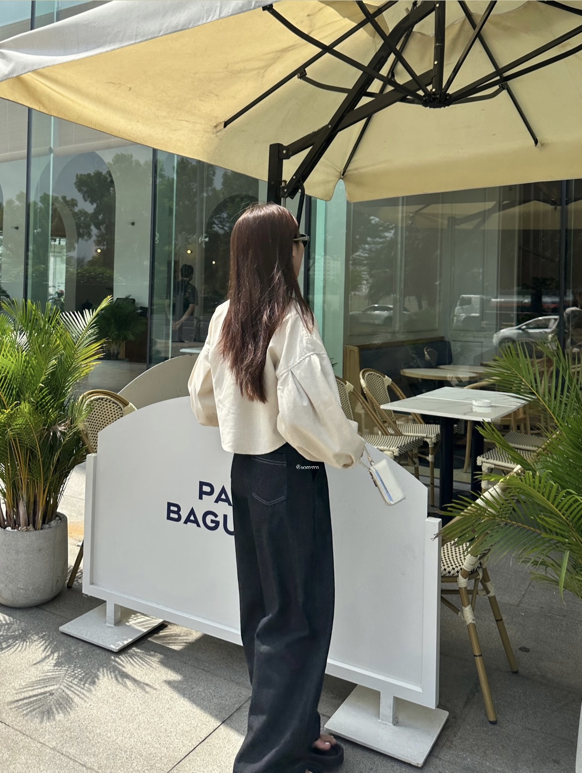 Áo tay phồng linen - Min Top