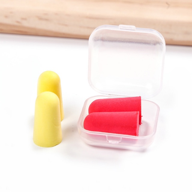 Nút Bịt Tai Chống Ồn Chống Nước . 1 Đôi Có Hộp