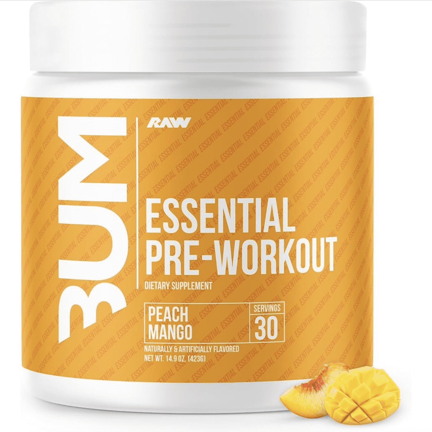 Refil pre-workout powder, essential pre workout Chris bumsup (30 servings) | raw nutrition