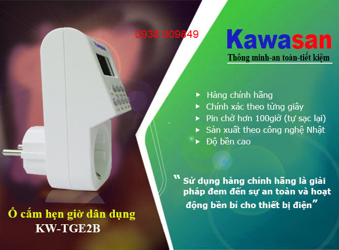 Ổ Cắm Hẹn Giờ Kỹ Thuật Số