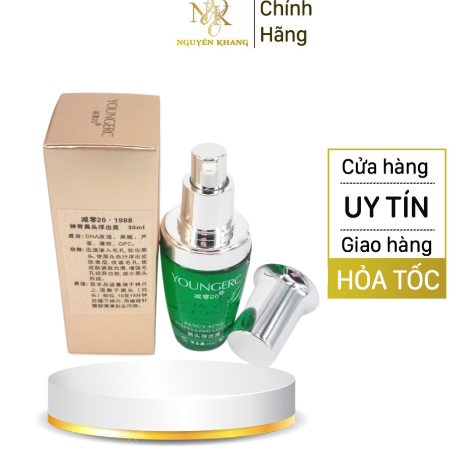 Ủ mụn youngerc, ủ mụn cám lột sạch mụn trên da mặt mũi.