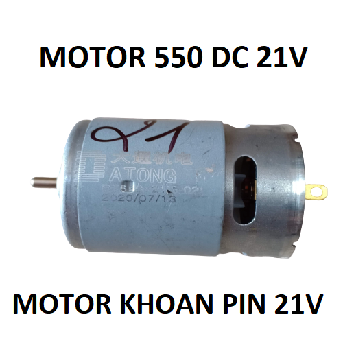 Motor khoan pin 21V