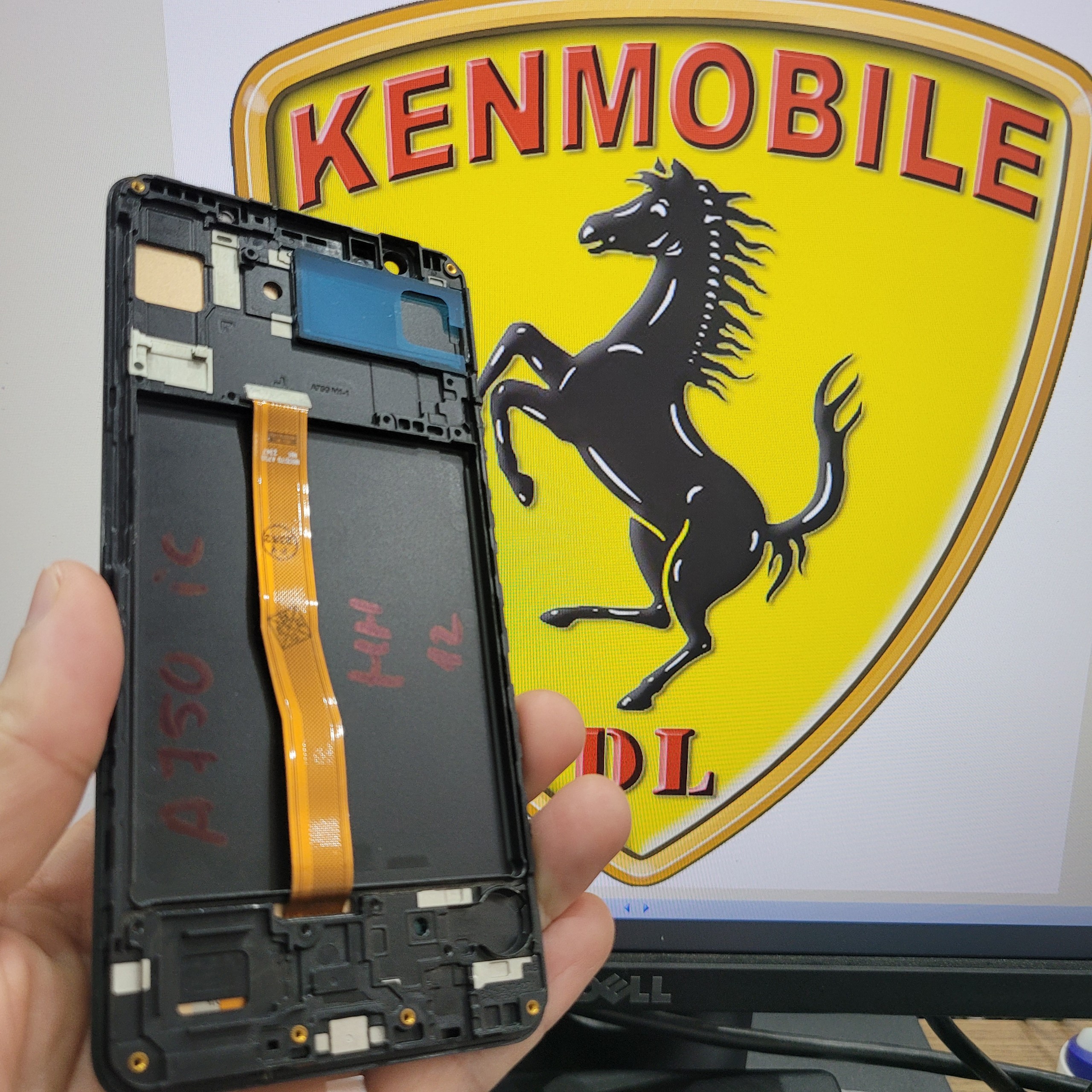 Màn hình tương thích samsung a750 / a7 2018, loại incell