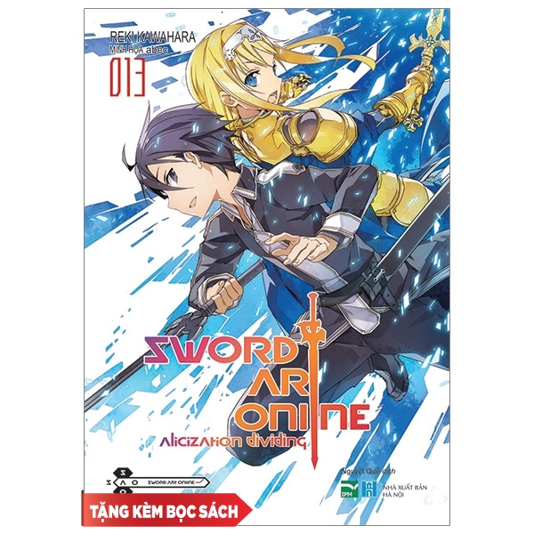 Fahasa - sword art online 13 - kèm bọc sách plastic