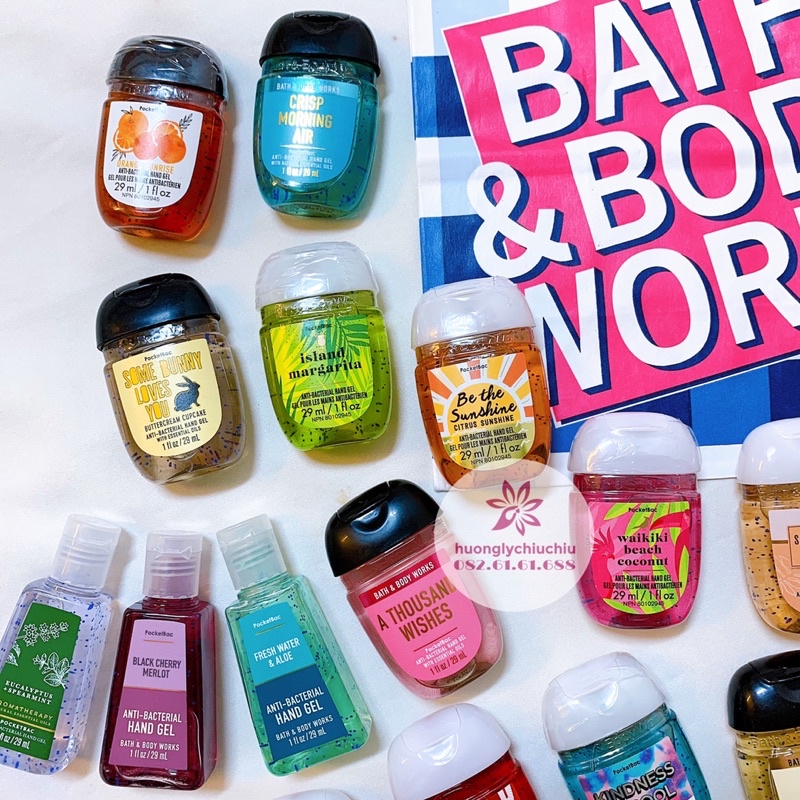 Gel rửa tay khô Bath and Body Works 29ml