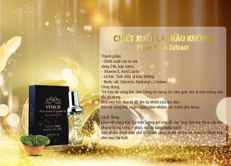 Gel Vệ Sinh Phụ Nữ Venux
